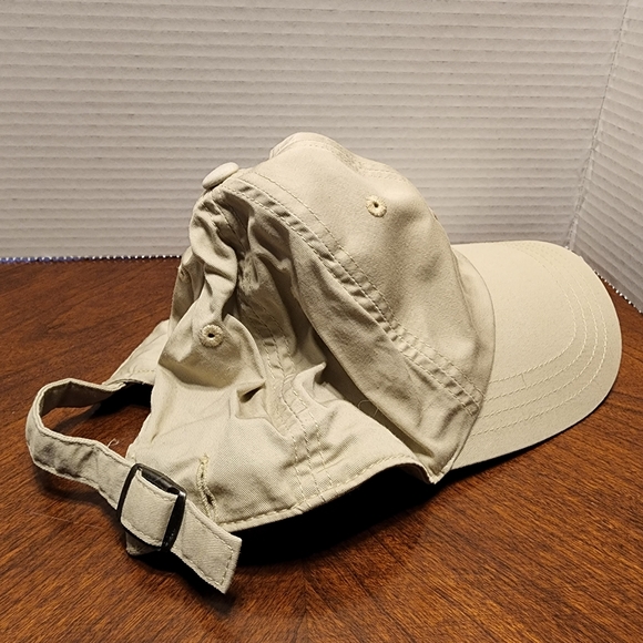 American Needle Embroidered Tree Hat Beige Cap Adjustable - Picture 2 of 6